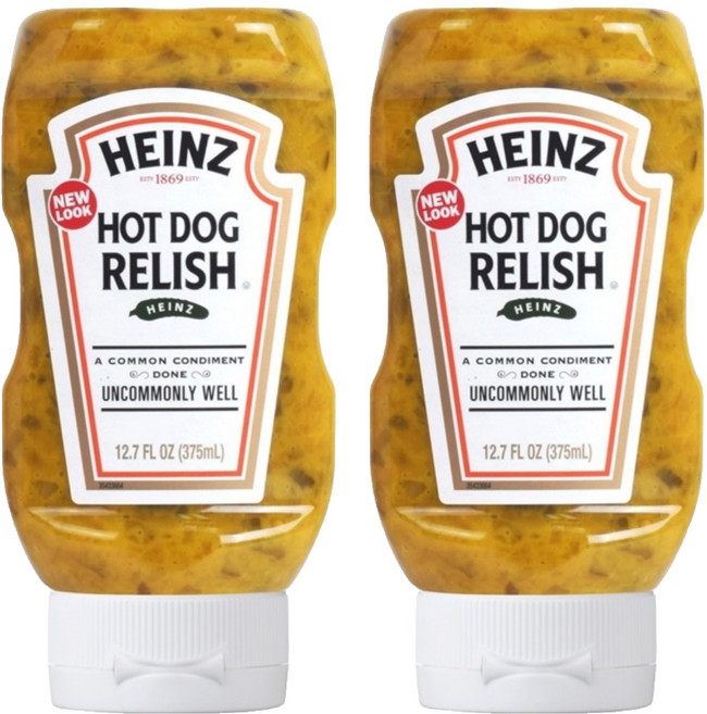 하인즈 핫도그 렐리쉬, 375ml, 2개