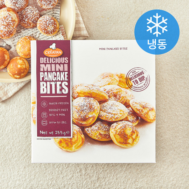 크레아팬 딜리셔스 미니 팬케이크 바이트 (냉동), 255g, 1개입, 1개