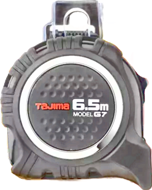 TaJIma 田島 G7捲尺 附安全扣 磁鐵 SFG7LM2565 6.5m x 25mm, 1個