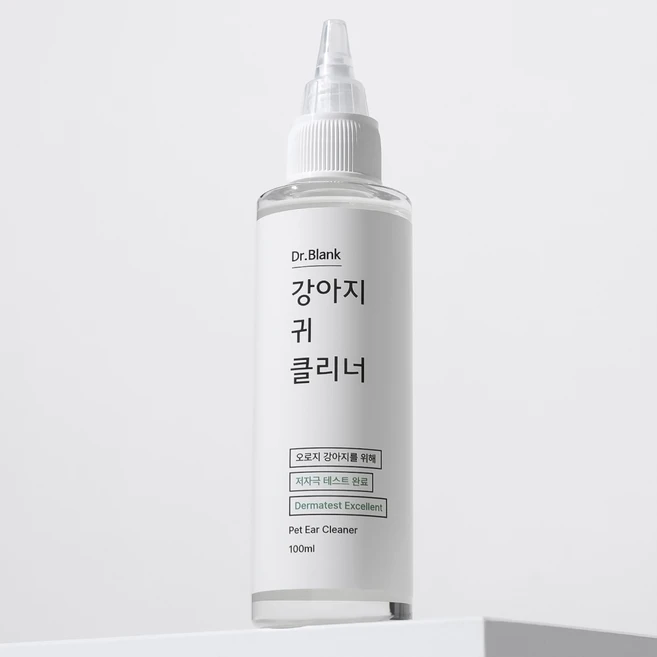 닥터블랭크 강아지 저자극 편백수 귀 세정제, 100ml, 1개 - 쿠팡