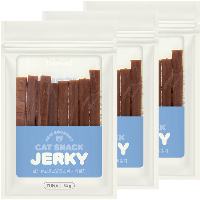 탐사 고양이 뉴고메 져키 간식, 150g, 1개, 참치