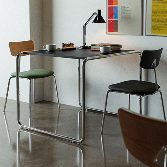 16피스 멀티 테이블 XZZ, 블랙, 4인용