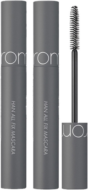 롬앤 한올 픽스 마스카라 7g, V01 볼륨 블랙, 2개