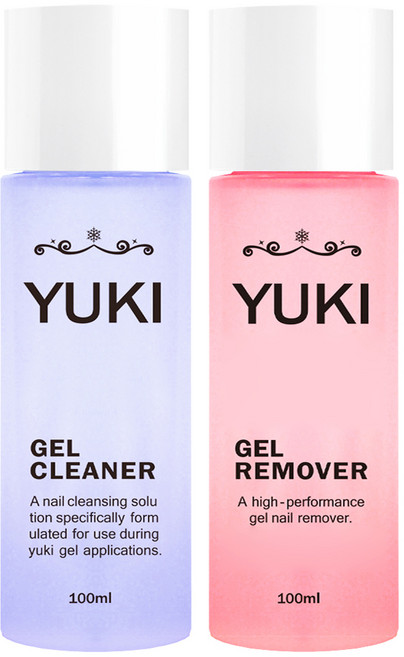 유키 젤 클리너 100ml + 리무버 100ml 세트, 1개