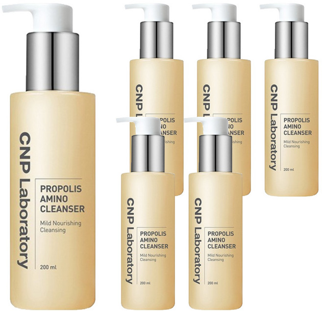 씨앤피 프로폴리스 아미노 클렌저, 200ml, 6개