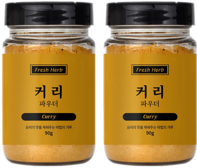 신선약초 커리파우더, 90g, 2개