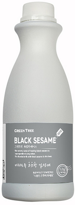 그린트리 흑임자 베이스, 1개, 1.2kg