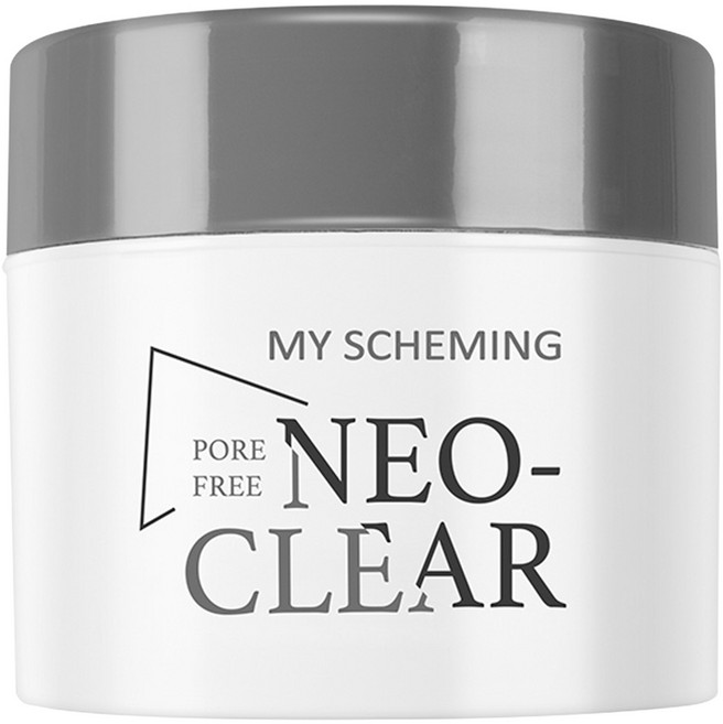 MY SCHEMING 我的心機 火山礦物平衡淨膚黑泥膜, 1罐, 1入