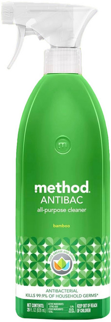 method 美則 全方位抗菌清潔劑 綠竹香, 828ml, 1瓶