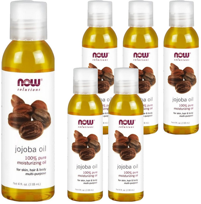 NOW Foods 純荷荷巴保濕油, 118ml, 6瓶