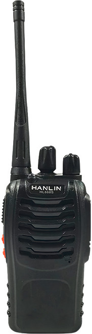 HANLIN 手持調頻對講機 HL888S 16個常規信道 傳輸距離3-5公里 5W功率, 1個