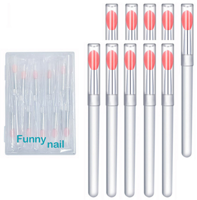 실리콘 브러쉬 KN-B304, 핑크(KN-B3049), 10개