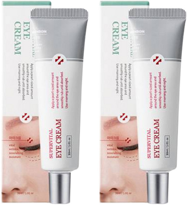 폴메디슨 슈퍼바이탈 주름개선 기능성 아이크림, 30ml, 2개