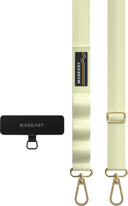 MAGEASY STRAP 掛繩 + 掛繩片組 20mm, 活躍青, 1組
