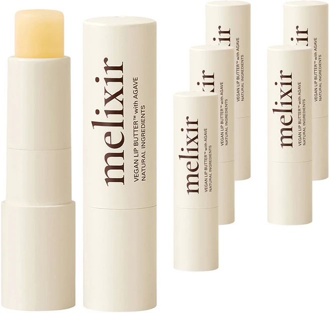 멜릭서 비건 립 버터, 01 아가베, 3.9g, 6개 - 쿠팡