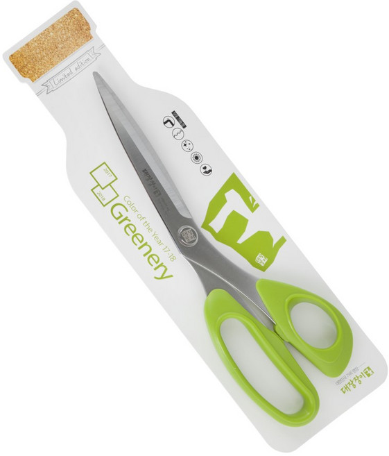 대장장이 올해의컬러 주방가위, 그리너리, 1개