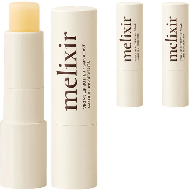 멜릭서 비건 립 버터, 01 아가베, 3.9g, 3개 - 쿠팡