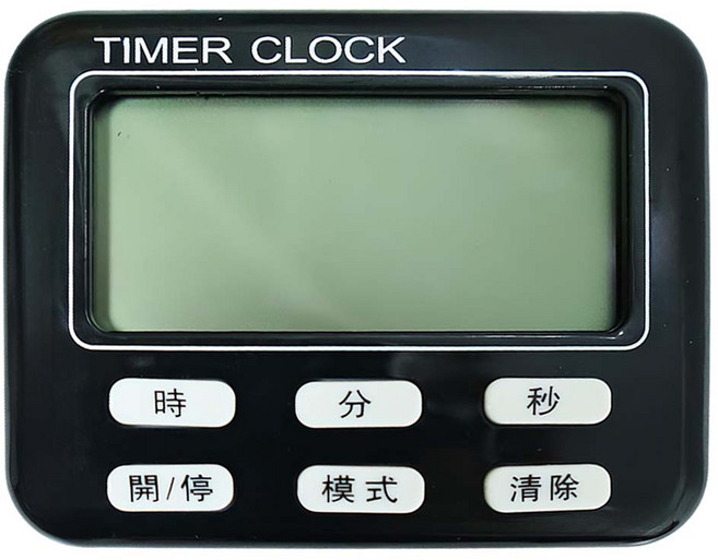 計時器, 黑色, 1個