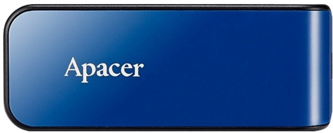 Apacer 宇瞻 USB 2.0 隨身碟 AH334 64GB 容量 獨特流線外形, 1個