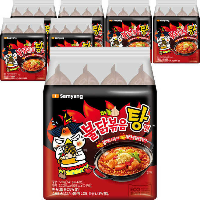 삼양 불닭볶음탕면 145g, 28개