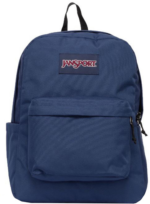JANSPORT SuperBreak 後揹包 JS0A4QUT, 海軍藍(JS0A4QUT003)