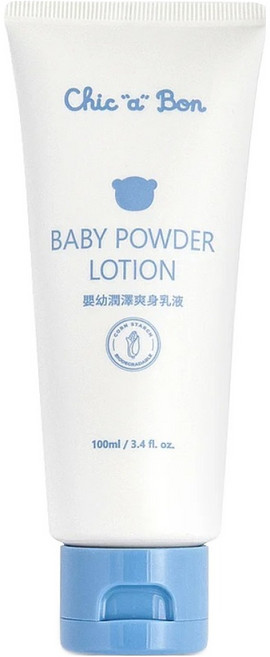 奇哥 嬰幼潤澤爽身乳液, 100ml, 1條