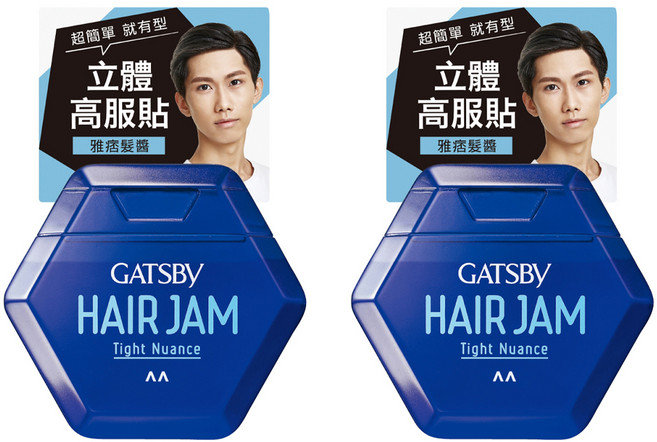 GATSBY 台灣公司貨 雅痞髮醬, 110ml, 2罐