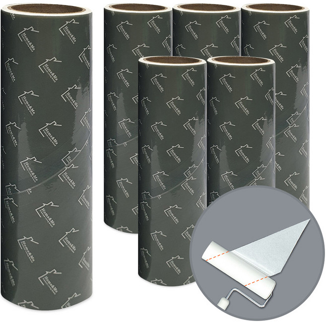 홈앤미 초강력 사선컷팅 테이프크리너 리필, 6개