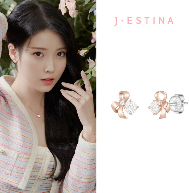 제이에스티나 여성용 LALA J 귀걸이 + 쇼핑백