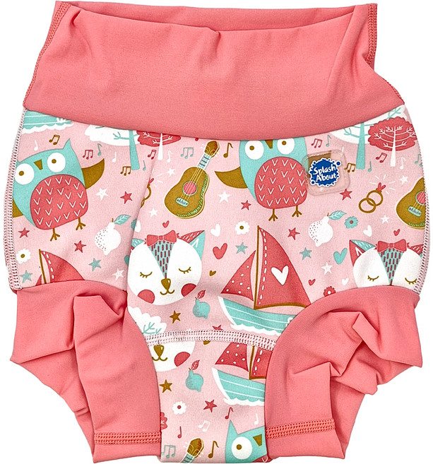 Splash About Happy Nappy 3D加強版 游泳尿布褲, 2XL, 1件