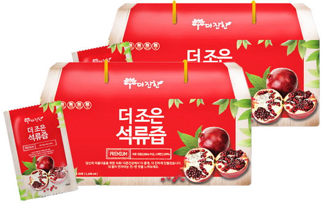 더존건강 더조은 석류즙, 70ml, 60개