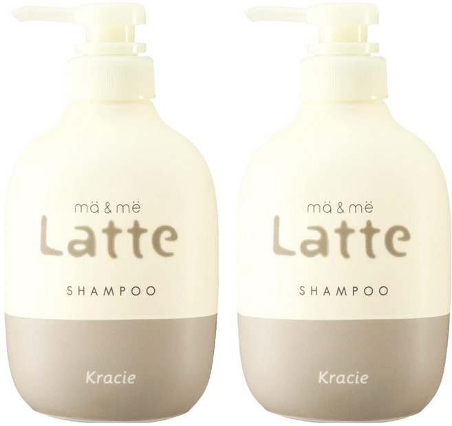 Kracie 葵緹亞 MA & ME Latte 氨基酸洗髮乳, 2個, 490ml