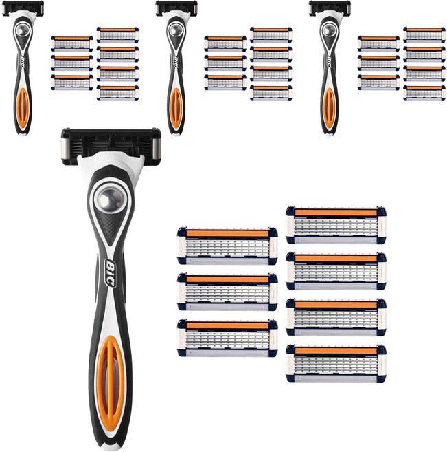 레이지소사이어티 면도기 세트, 4세트