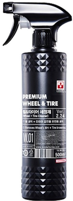 바인더 프리미엄 휠앤타이어 타이어 세정제, 1개, 500ml