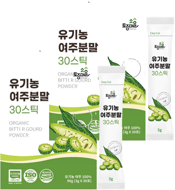 토종마을 유기농 여주 분말 30p, 90g, 2개