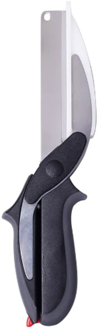 HIKARI 日光生活 多功能砧板剪刀, 黑色, 1支