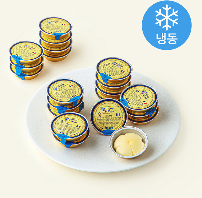 이즈니 가염 버터 컵 (냉동), 10g, 60개