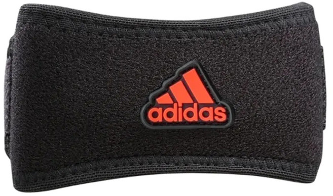 adidas 愛迪達 高機能吸震型運動髕骨帶 aeroready wucht p3 mb0220, 曜石黑, 1個