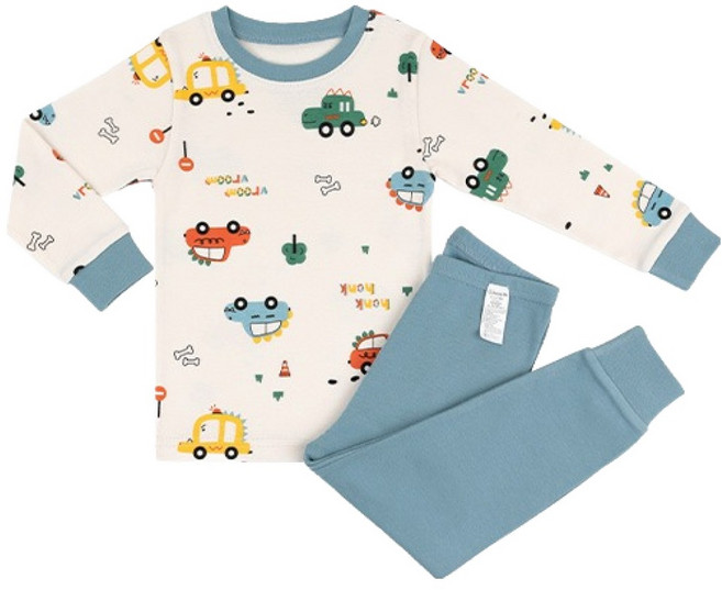 메이키즈 아동용 9부 30수 후라이스 상하 세트