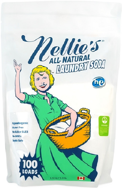 넬리 100회 쓰는 소다세제 리필, 1.5kg, 1개