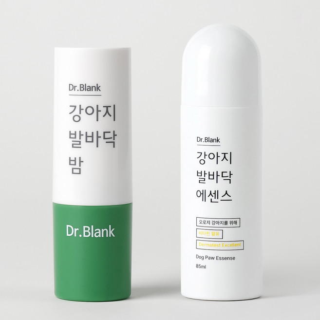 닥터블랭크 강아지 발바닥 케어 에센스 + 밤 세트, 1세트, 85ml