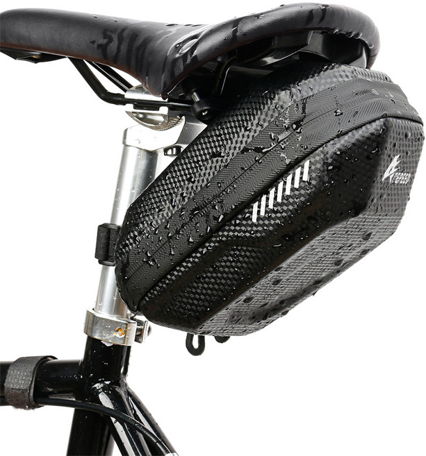에이스피드 자전거 안장백 하드형, 블랙, 1개