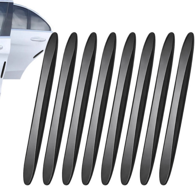 JUSTPICK 자동차 문콕 방지 도어가드, 블랙, 8개