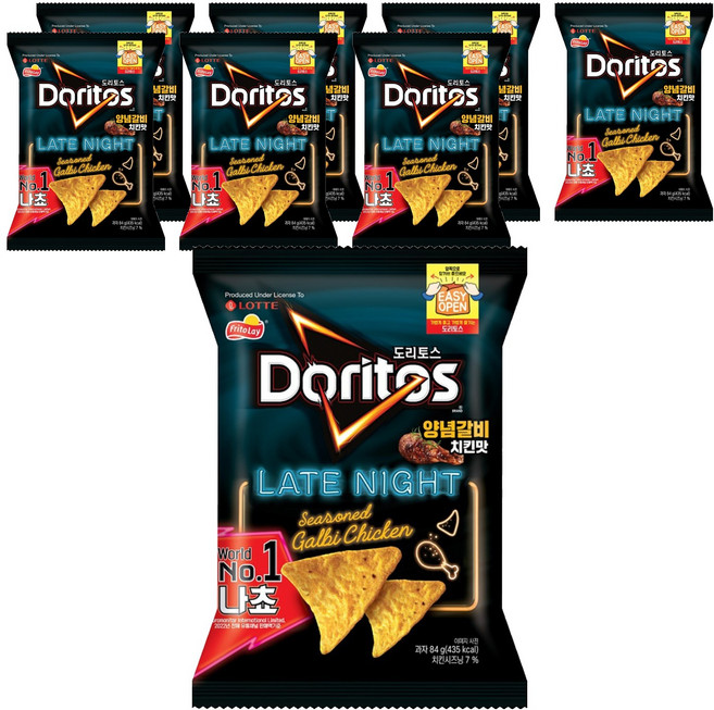 도리토스 양념갈비치킨맛, 84g, 8개