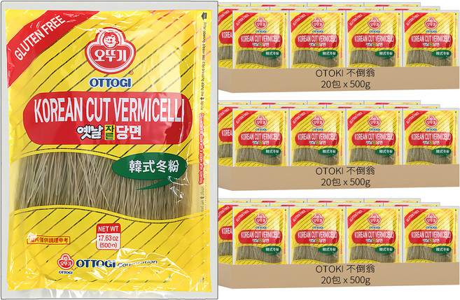 OTOKI 不倒翁 韓式冬粉, 500g, 60包