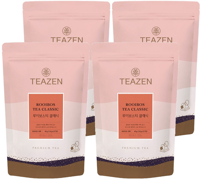 티젠 루이보스티 클래식, 1.8g, 25개입, 4개