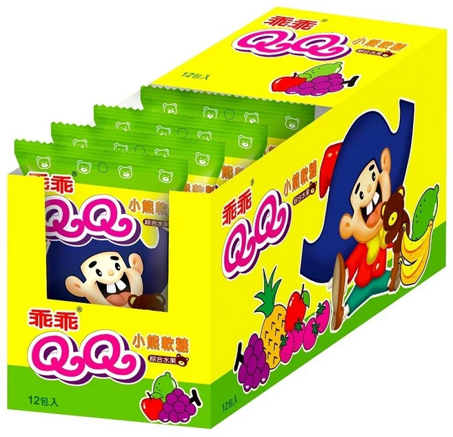 乖乖 QQ 小熊軟糖 綜合水果, 420g, 1盒
