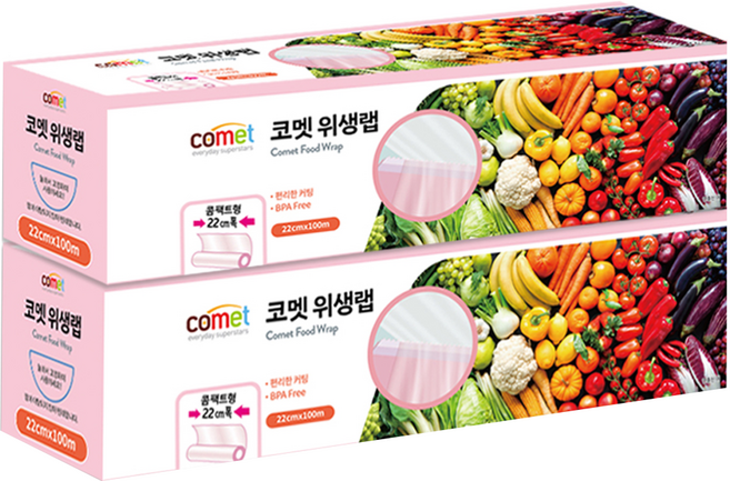 comet 保鮮膜, 100m, 2盒