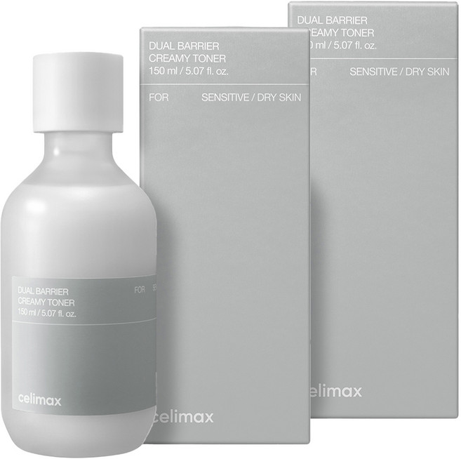 셀리맥스 듀얼배리어 크리미 토너, 150ml, 2개