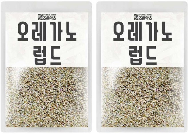조은약초 오레가노 럽드, 2개, 600g